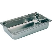 PN1340 - Solid gastronorm pan - 1/3gn x 40mm deep