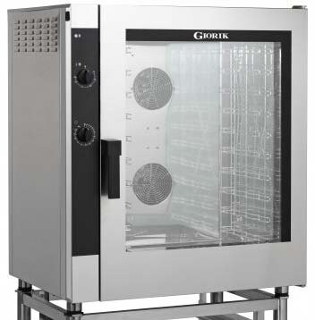 Giorik Easyair EMG102 10 rack Gas convection oven with humidity & 2 speed fan