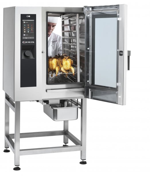 Giorik SETE101DF 24 Bird - Pass Thru Electric Chicken combi oven with wash system