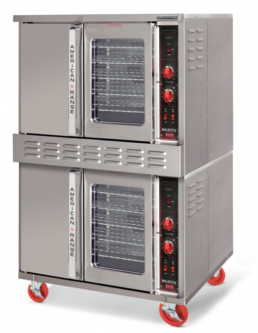 AMA37800 Majestic ovens stacking kit with 1 set of castors
