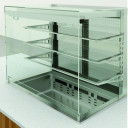 Emainox Elegance 8046535HC 5 x 1/1gn Grab & Go Drop In 3 tier Refrigerated display + Dolewell base,