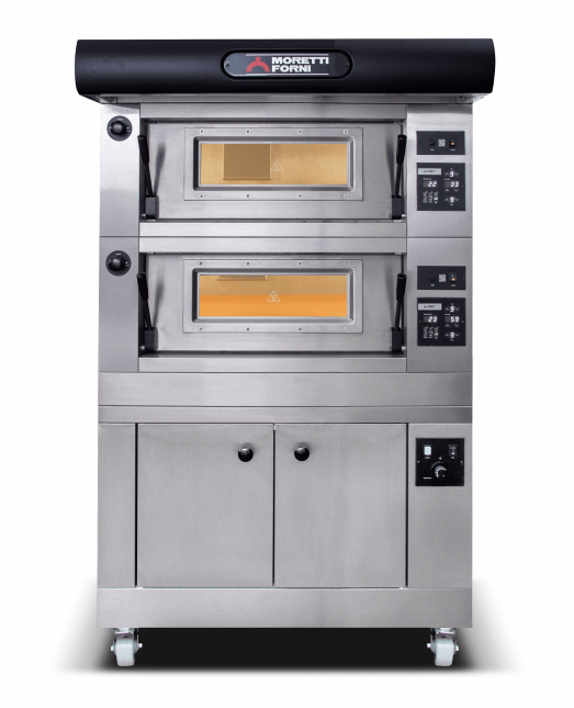 Moretti Forni PB80E/180 - 4 x Tray Single deck Electric  Bakery deck oven