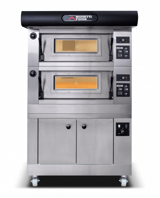 Moretti Forni PB80E/180 - 4 x Tray Single deck Electric  Bakery deck oven
