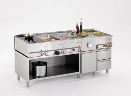 Palux Bistroline - Compact Modular Cooking suite