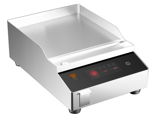 Chefsrange BEEK600P - Smooth plate Induction griddle with touchscreen controls