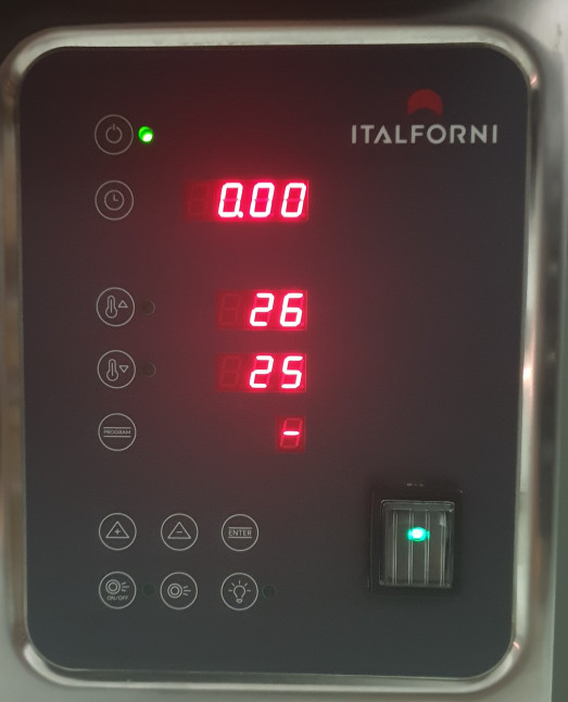 Italforni  87101029 Digital Control display board
